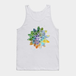 Water Lily Lotus Tank Top